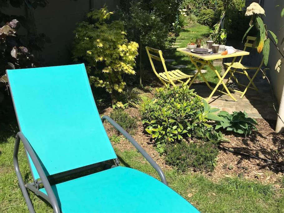 Appartement Cosy, Independant Avec Jardin Meudon Kültér fotó
